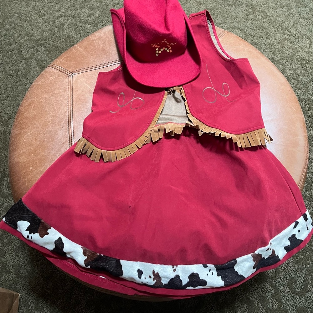 Gymboree girls Cowgirl Halloween Costume